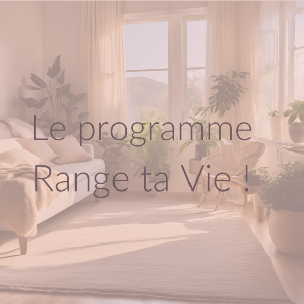 Le programme Range ta vie